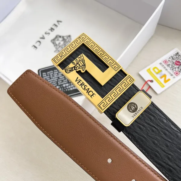 【VERSACE】(ヴェルサーチ) 3.8cmベルト メンズ