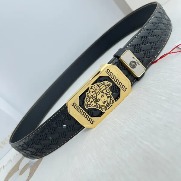 【VERSACE】(ヴェルサーチ) 3.8cmベルト メンズ