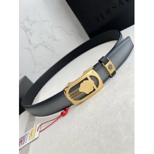 【VERSACE】(ヴェルサーチ) 3.5cmベルト メンズ