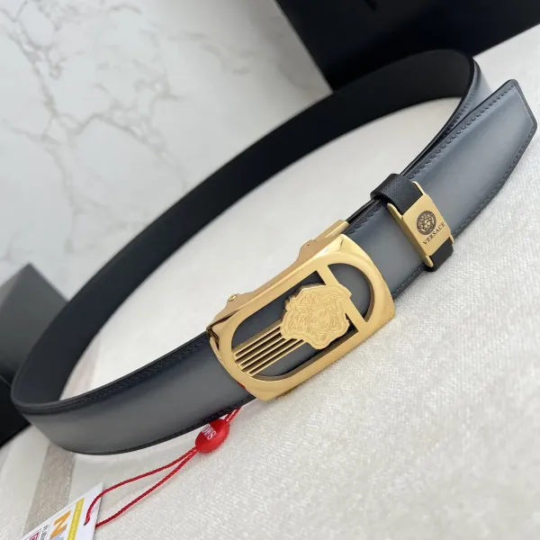 【VERSACE】(ヴェルサーチ) 3.5cmベルト メンズ