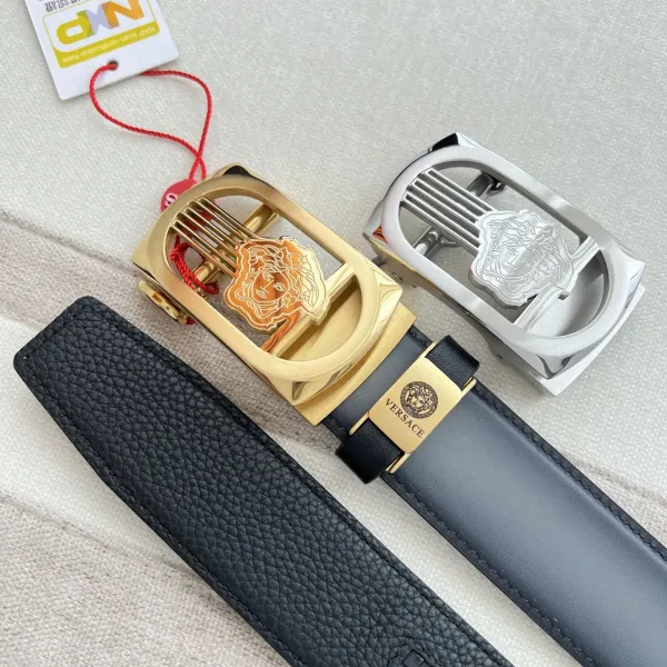 【VERSACE】(ヴェルサーチ) 3.5cmベルト メンズ