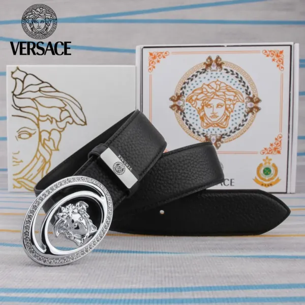 【VERSACE】(ヴェルサーチ) 3.8cmベルト メンズ 【VERSACE】(ヴェルサーチ) 3.8cmベルト メンズ