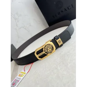 【VERSACE】(ヴェルサーチ) 3.5cmベルト メンズ