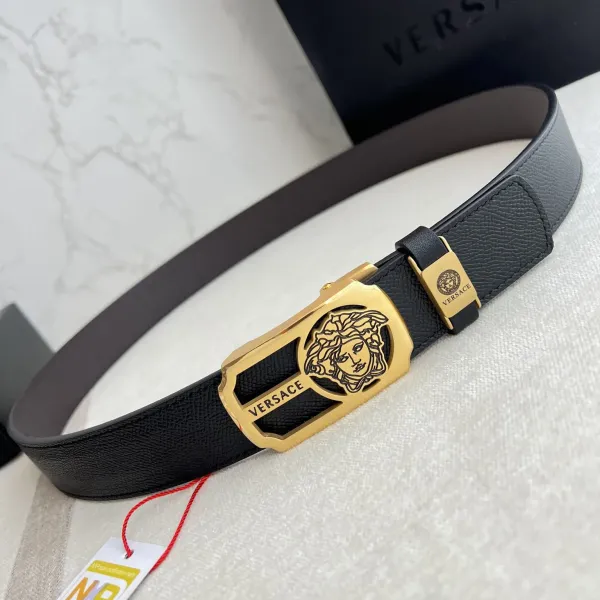 【VERSACE】(ヴェルサーチ) 3.5cmベルト メンズ