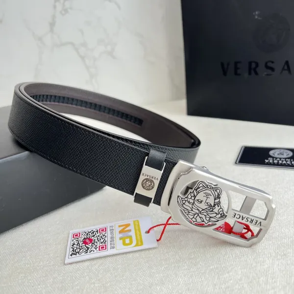 【VERSACE】(ヴェルサーチ) 3.5cmベルト メンズ