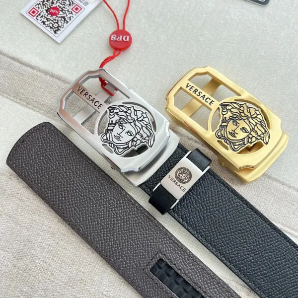 【VERSACE】(ヴェルサーチ) 3.5cmベルト メンズ