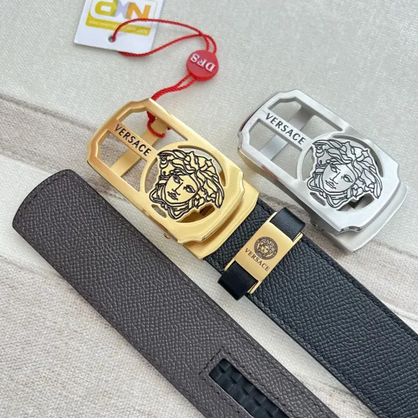 【VERSACE】(ヴェルサーチ) 3.5cmベルト メンズ