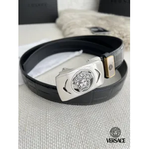 【VERSACE】(ヴェルサーチ) 3.5cmベルト メンズ