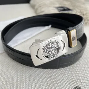 【VERSACE】(ヴェルサーチ) 3.5cmベルト メンズ