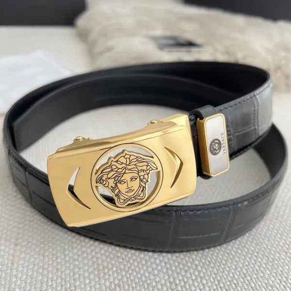 【VERSACE】(ヴェルサーチ) 3.5cmベルト メンズ
