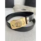 【VERSACE】(ヴェルサーチ) 3.5cmベルト メンズ