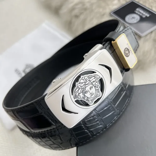 【VERSACE】(ヴェルサーチ) 3.5cmベルト メンズ