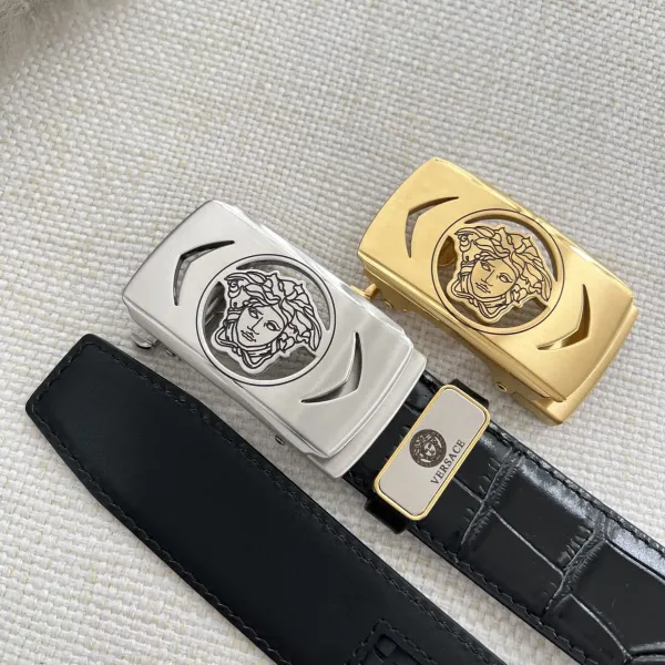 【VERSACE】(ヴェルサーチ) 3.5cmベルト メンズ