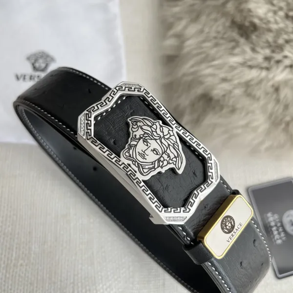 【VERSACE】(ヴェルサーチ) 3.8cmベルト メンズ