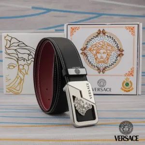 【VERSACE】(ヴェルサーチ) 3.8cmベルト メンズ