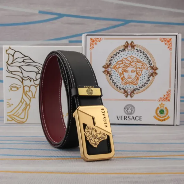【VERSACE】(ヴェルサーチ) 3.8cmベルト メンズ
