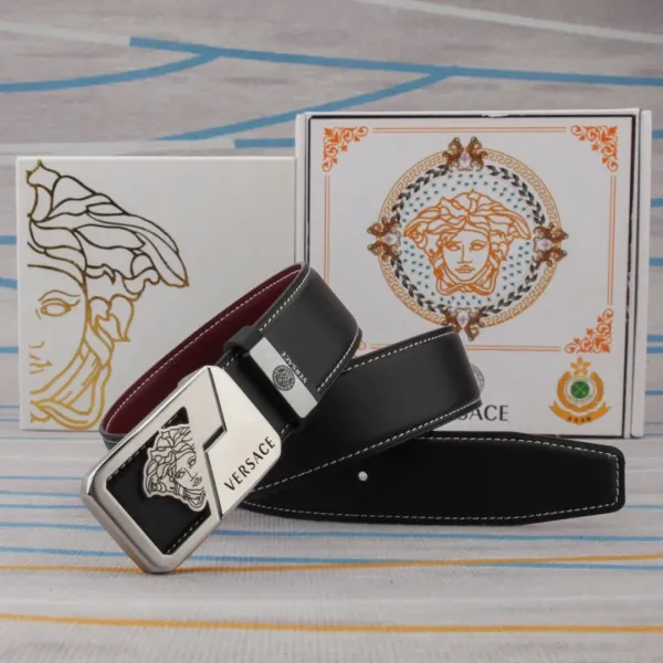 【VERSACE】(ヴェルサーチ) 3.8cmベルト メンズ