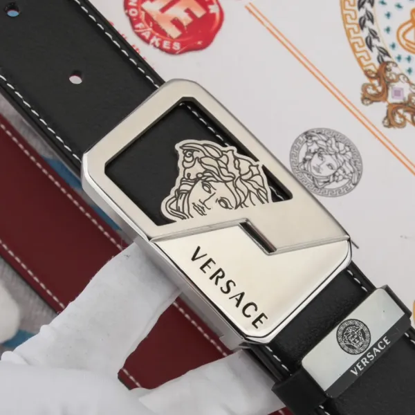 【VERSACE】(ヴェルサーチ) 3.8cmベルト メンズ