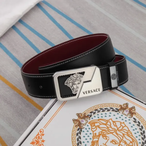 【VERSACE】(ヴェルサーチ) 3.8cmベルト メンズ