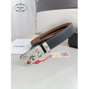 【PRADA】(プラダ) 3.5cmベルト メンズ