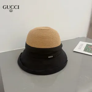 【GUCCI  クッチ】【数量限定】 麦わら帽子