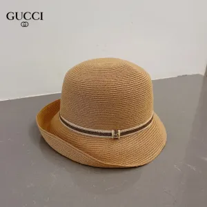【GUCCI  クッチ】【数量限定】 麦わら帽子