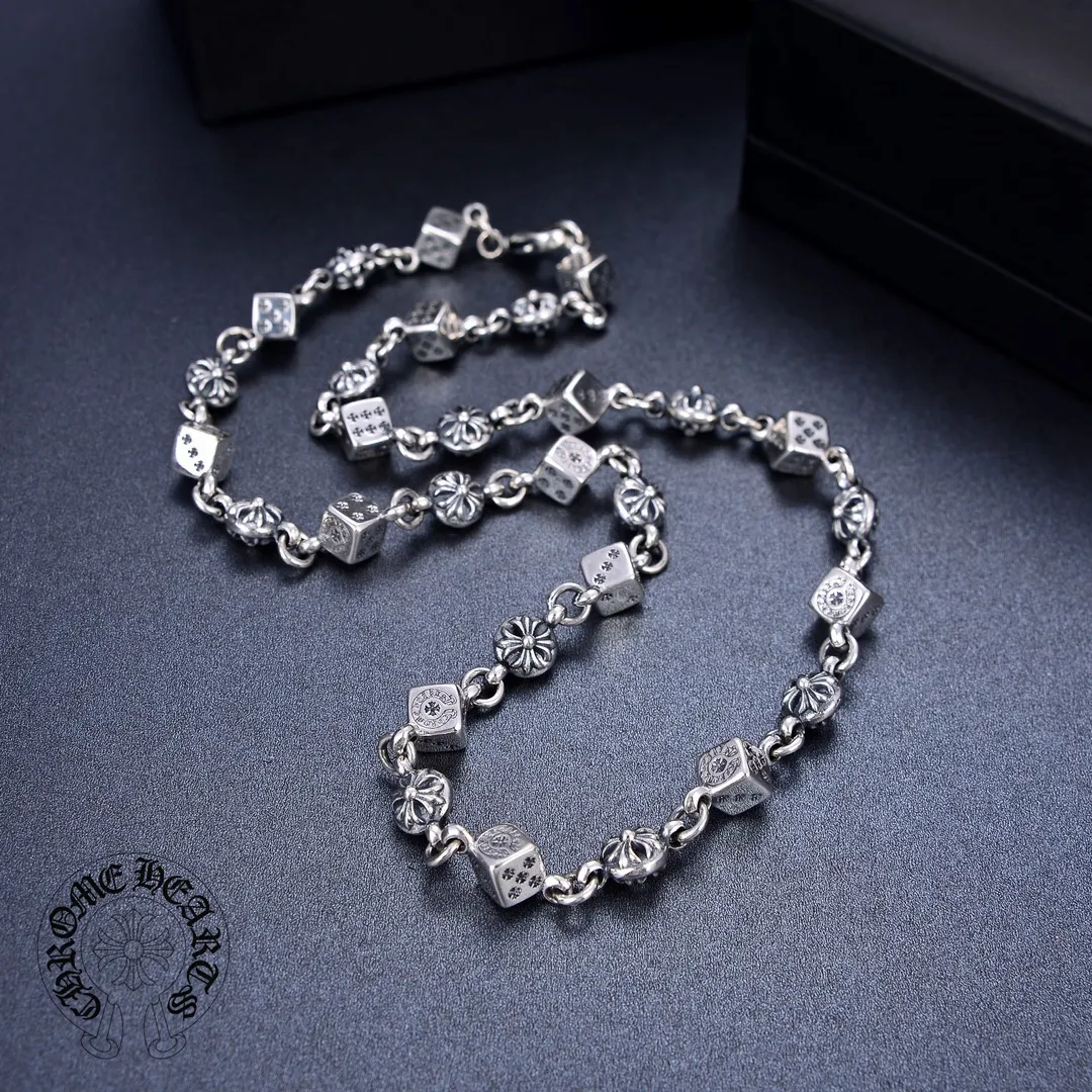 【2026】【CHROME HEARTS】ネックレス、新しいネックレス万能シンプルファッションオーナメント