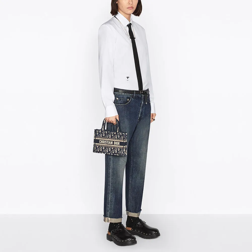 【2026】大人可愛い♪DIOR BOOK TOTEブックトート ミニバッグ オブリーク