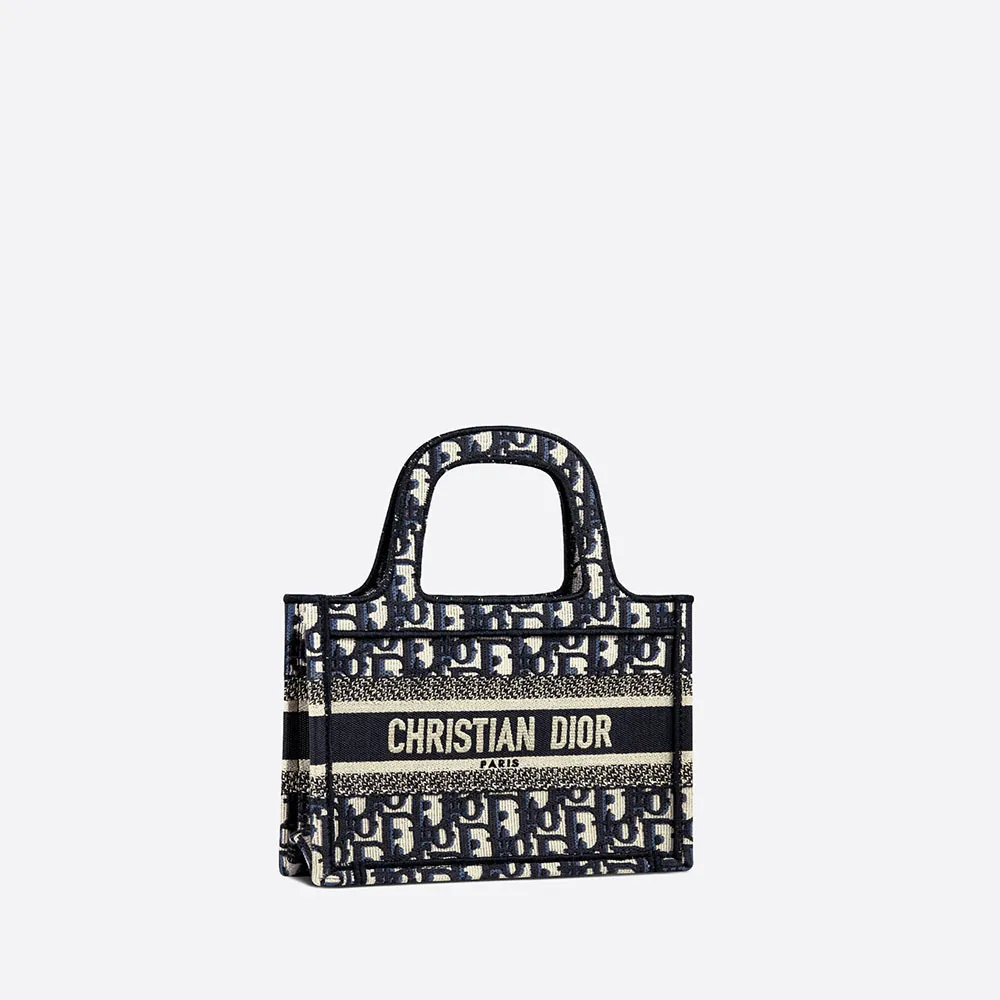 【2026】大人可愛い♪DIOR BOOK TOTEブックトート ミニバッグ オブリーク