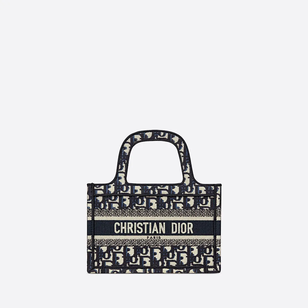 【2026】大人可愛い♪DIOR BOOK TOTEブックトート ミニバッグ オブリーク