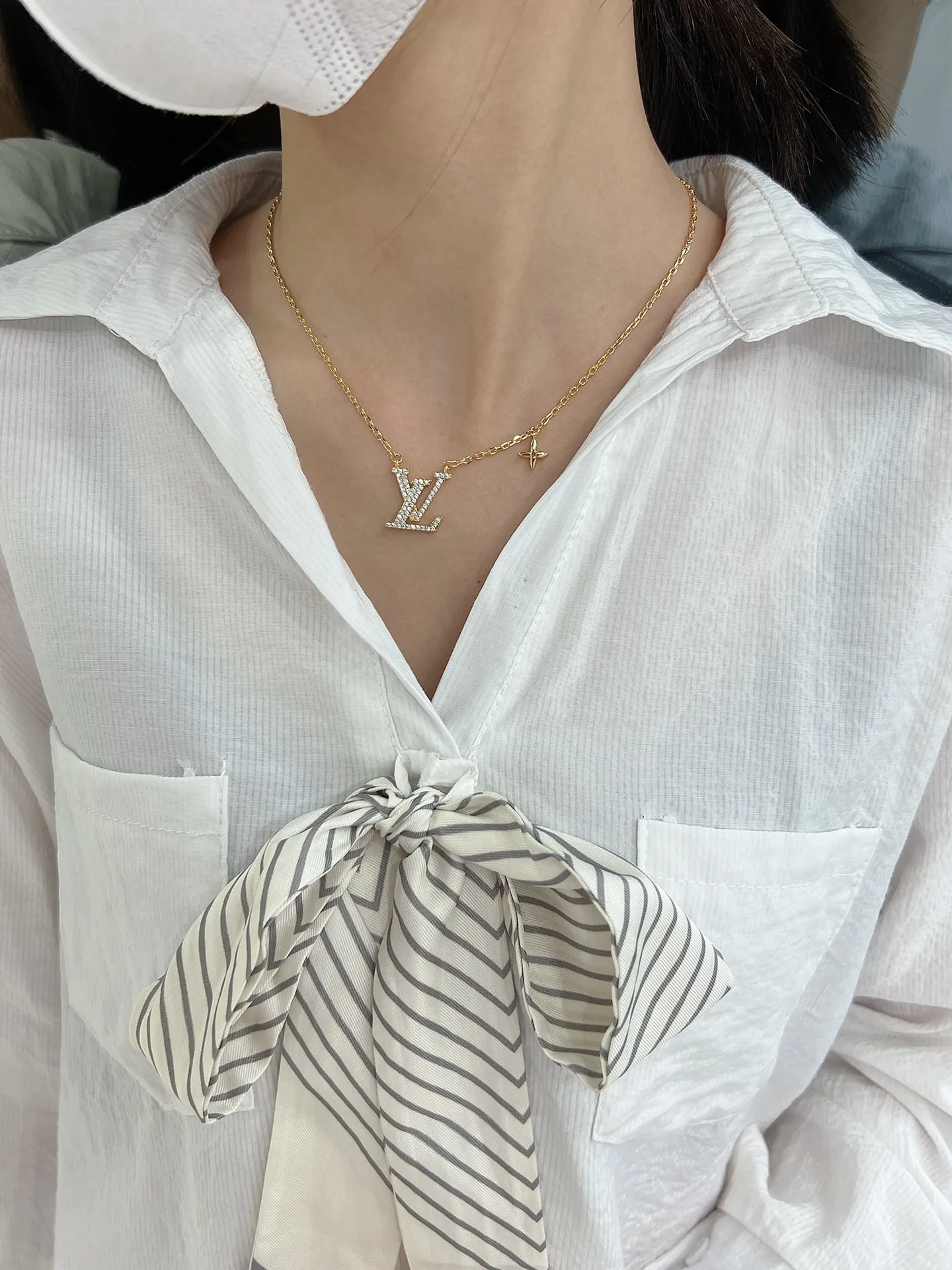【2026】【LOUIS VUITTON】ネックレス、新しいネックレス万能シンプルファッションオーナメント