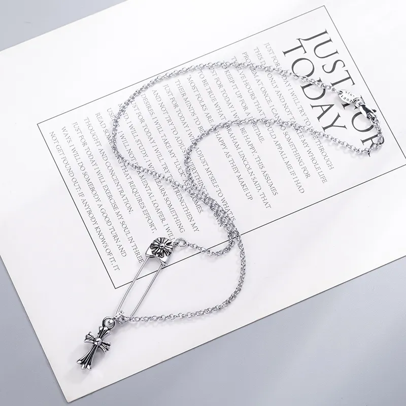 【2026】【Chrome Hearts】ネックレス、新しいネックレス万能シンプルファッションオーナメント