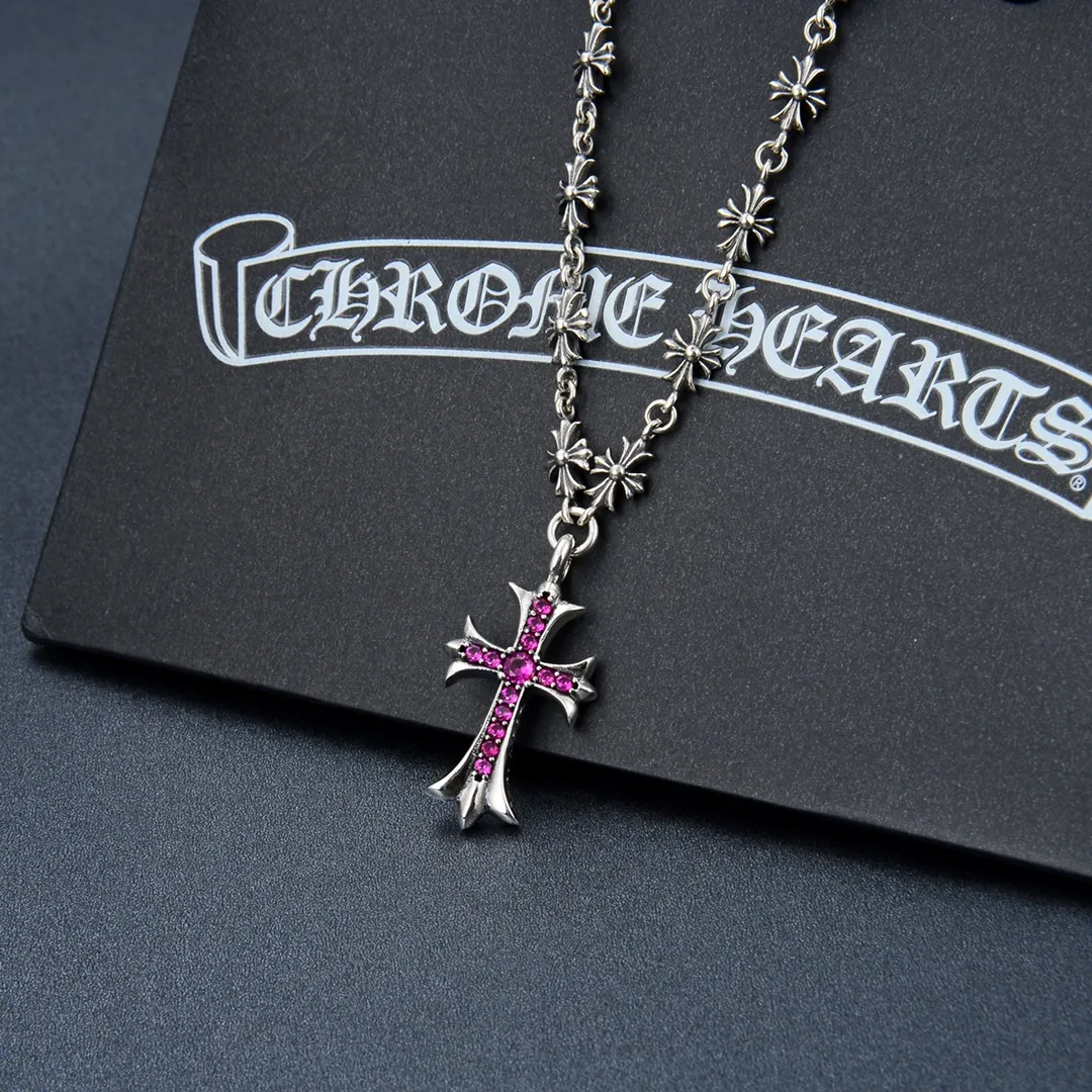 【2026】【Chrome Hearts】ネックレス、新しいネックレス万能シンプルファッションオーナメント 60cm