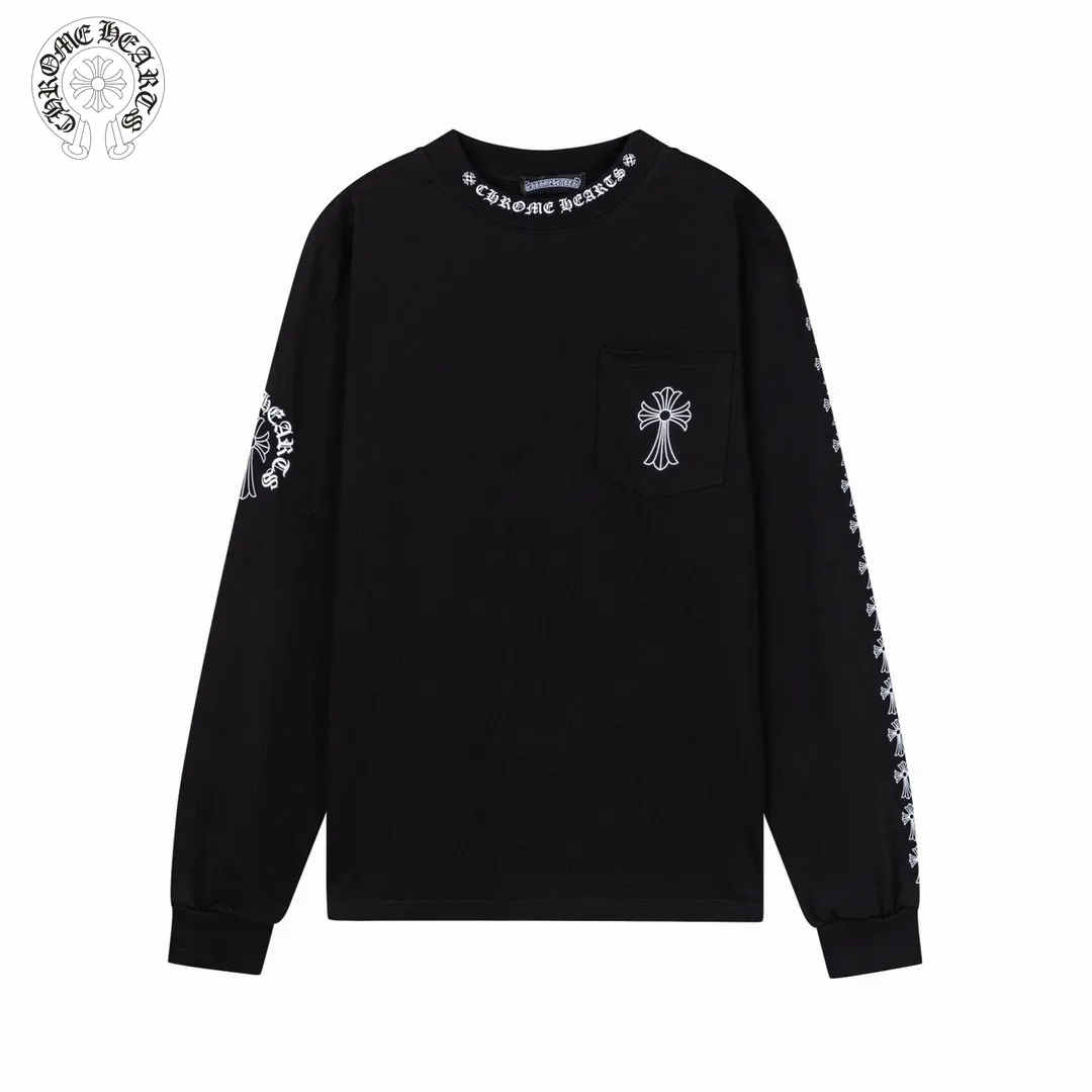【2026】【CHROME HEARTS 公式旗艦店】クロムハーツ  丸首の衛衣  スウェットご好評に付き再入荷！241217