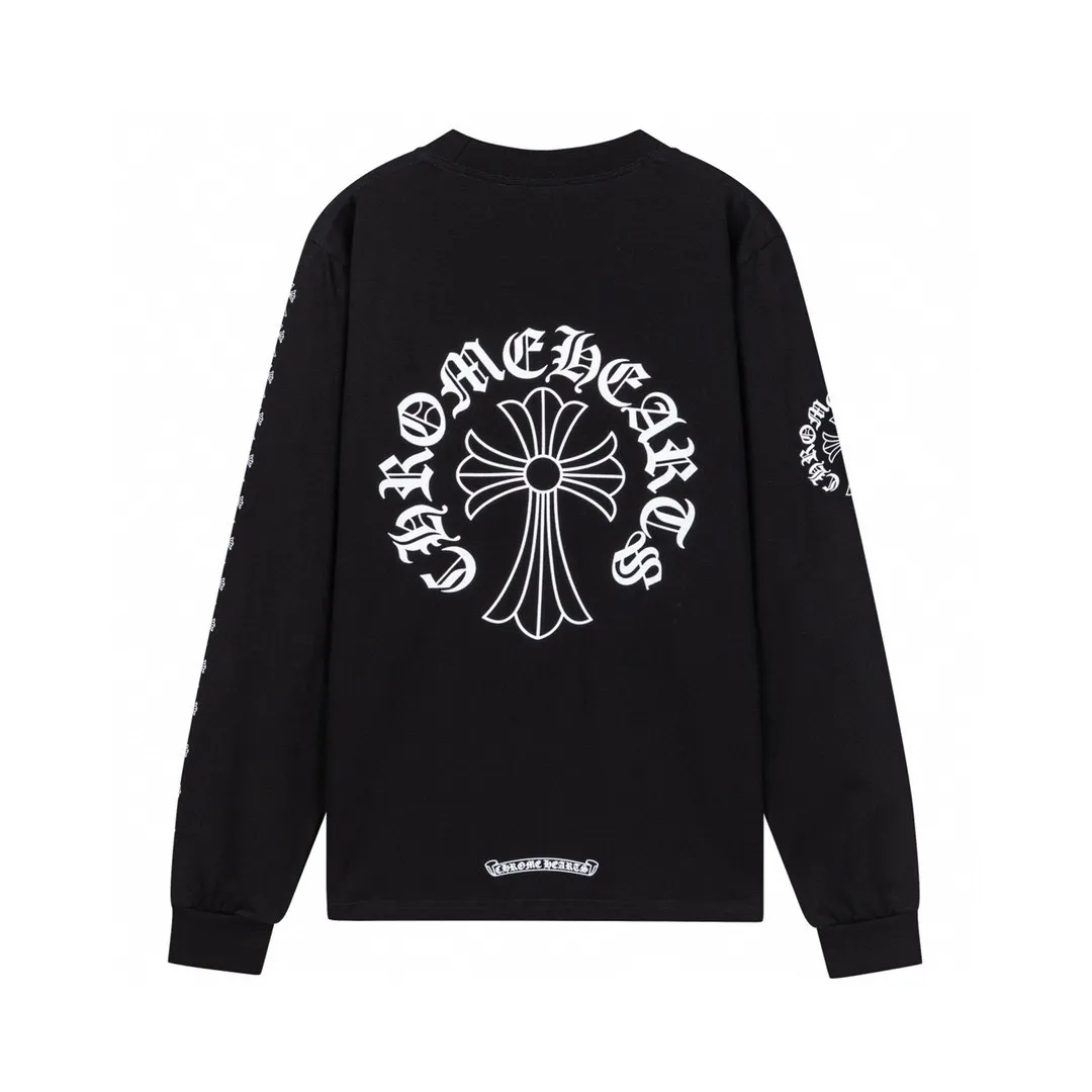 【2026】【CHROME HEARTS 公式旗艦店】クロムハーツ  丸首の衛衣  スウェットご好評に付き再入荷！241217