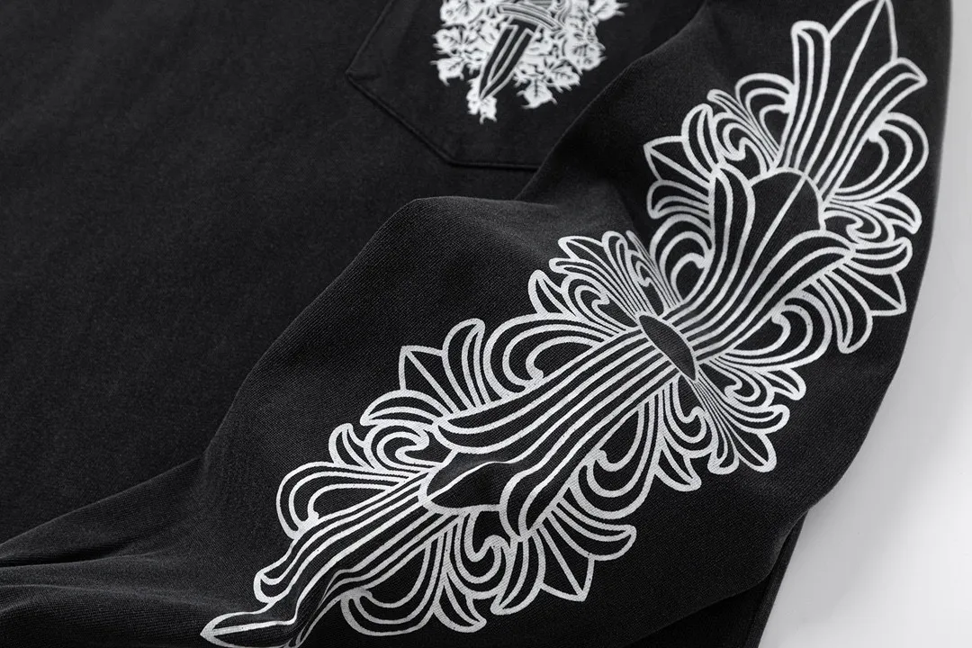 【2026】【CHROME HEARTS 公式旗艦店】クロムハーツ  丸首の衛衣  スウェットご好評に付き再入荷！241217