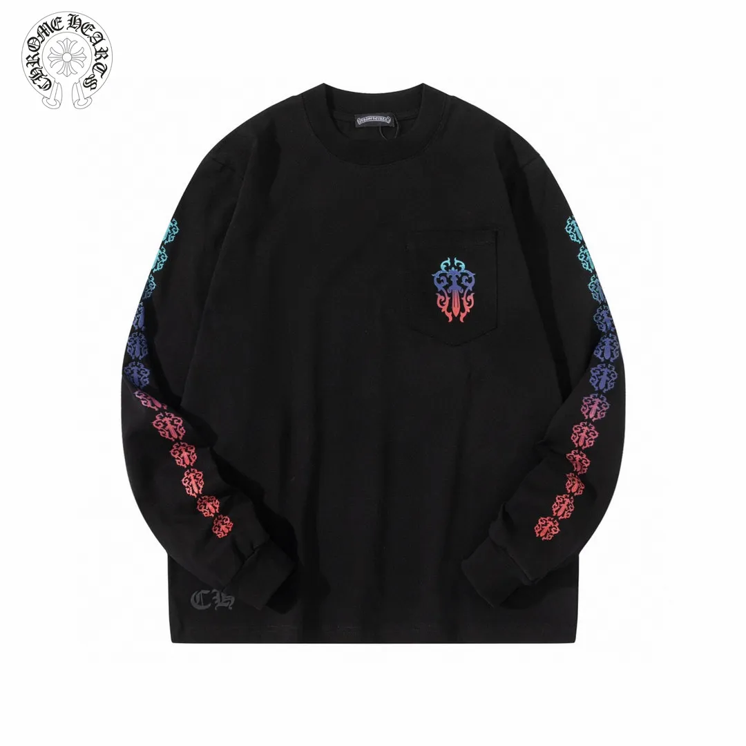 【2026】【CHROME HEARTS 公式旗艦店】クロムハーツ  丸首の衛衣  スウェットご好評に付き再入荷！241217