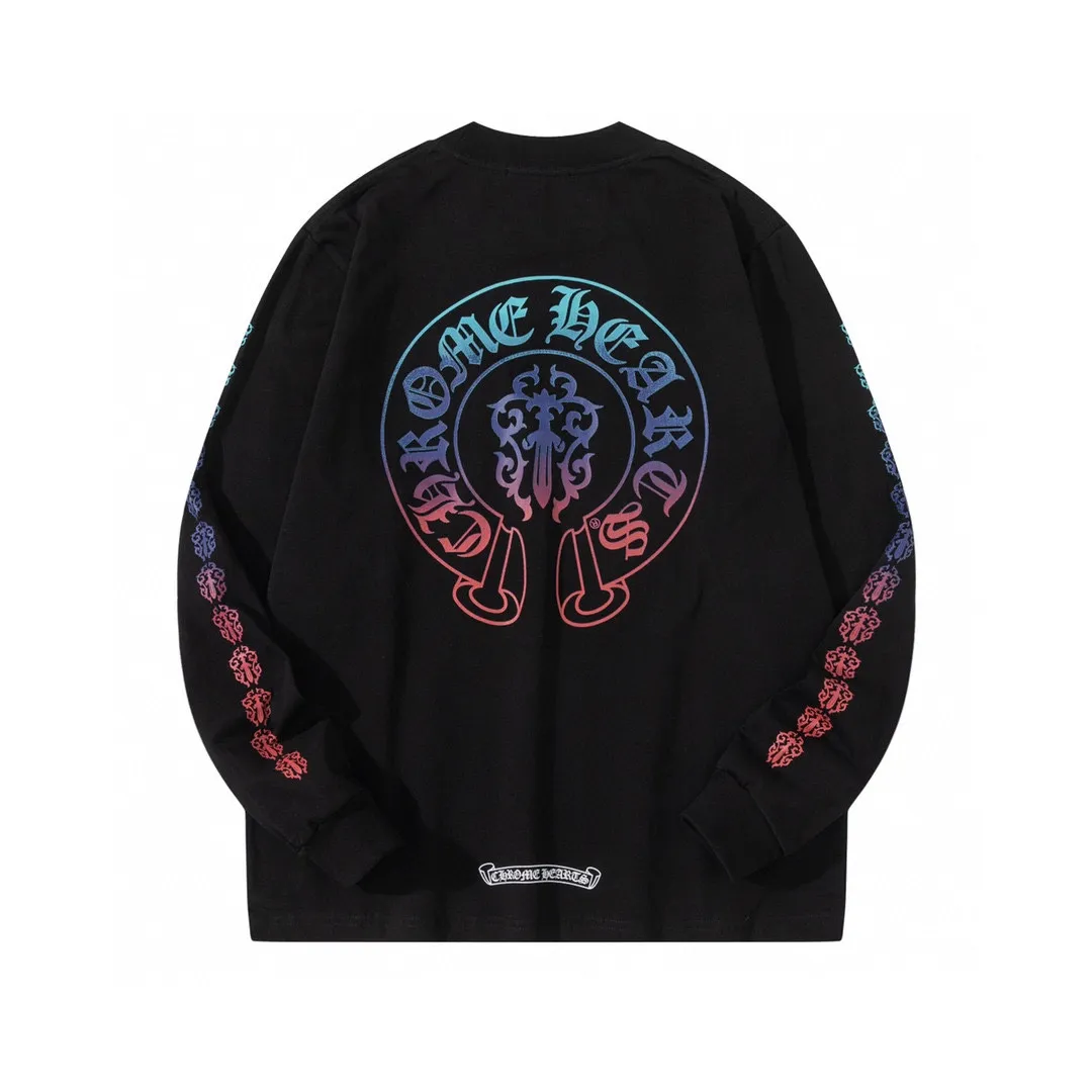 【2026】【CHROME HEARTS 公式旗艦店】クロムハーツ  丸首の衛衣  スウェットご好評に付き再入荷！241217
