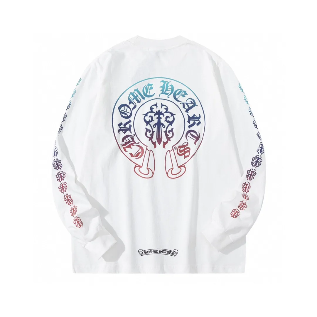 【2026】【CHROME HEARTS 公式旗艦店】クロムハーツ  丸首の衛衣  スウェットご好評に付き再入荷！241217