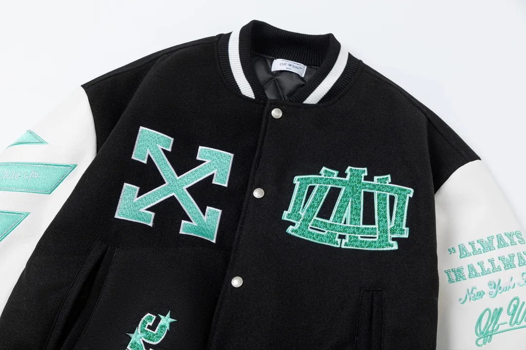 【2026】【OFF-WHITE  公式旗艦店】オフホワイト  野球着  ジャケット着ご好評に付き再入荷！241216