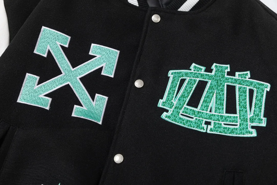 【2026】【OFF-WHITE  公式旗艦店】オフホワイト  野球着  ジャケット着ご好評に付き再入荷！241216