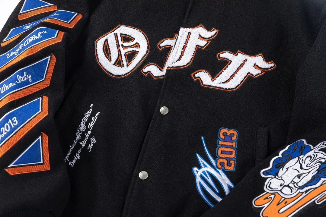 【2026】【OFF-WHITE  公式旗艦店】オフホワイト  野球着  ジャケット着ご好評に付き再入荷！241216