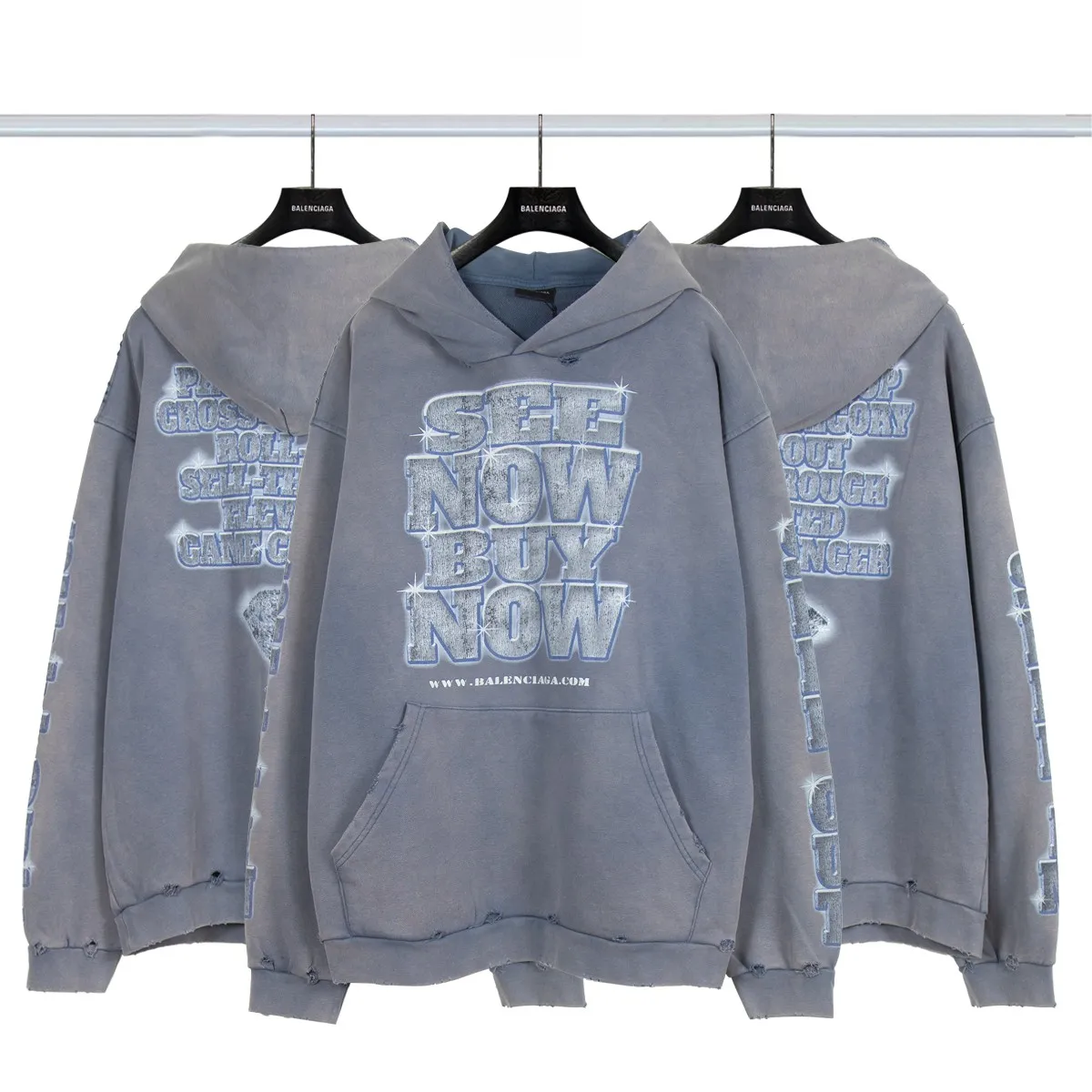 【2026】【BALENCIAGA 公式旗艦店】バレンシアガ パーカー スウェット ご好評に付き再入荷！241211