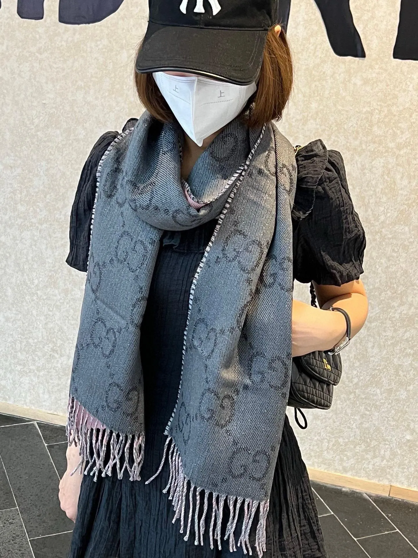 【2026】【GUCCI グッチ】スカーフ  34*194CM  241209