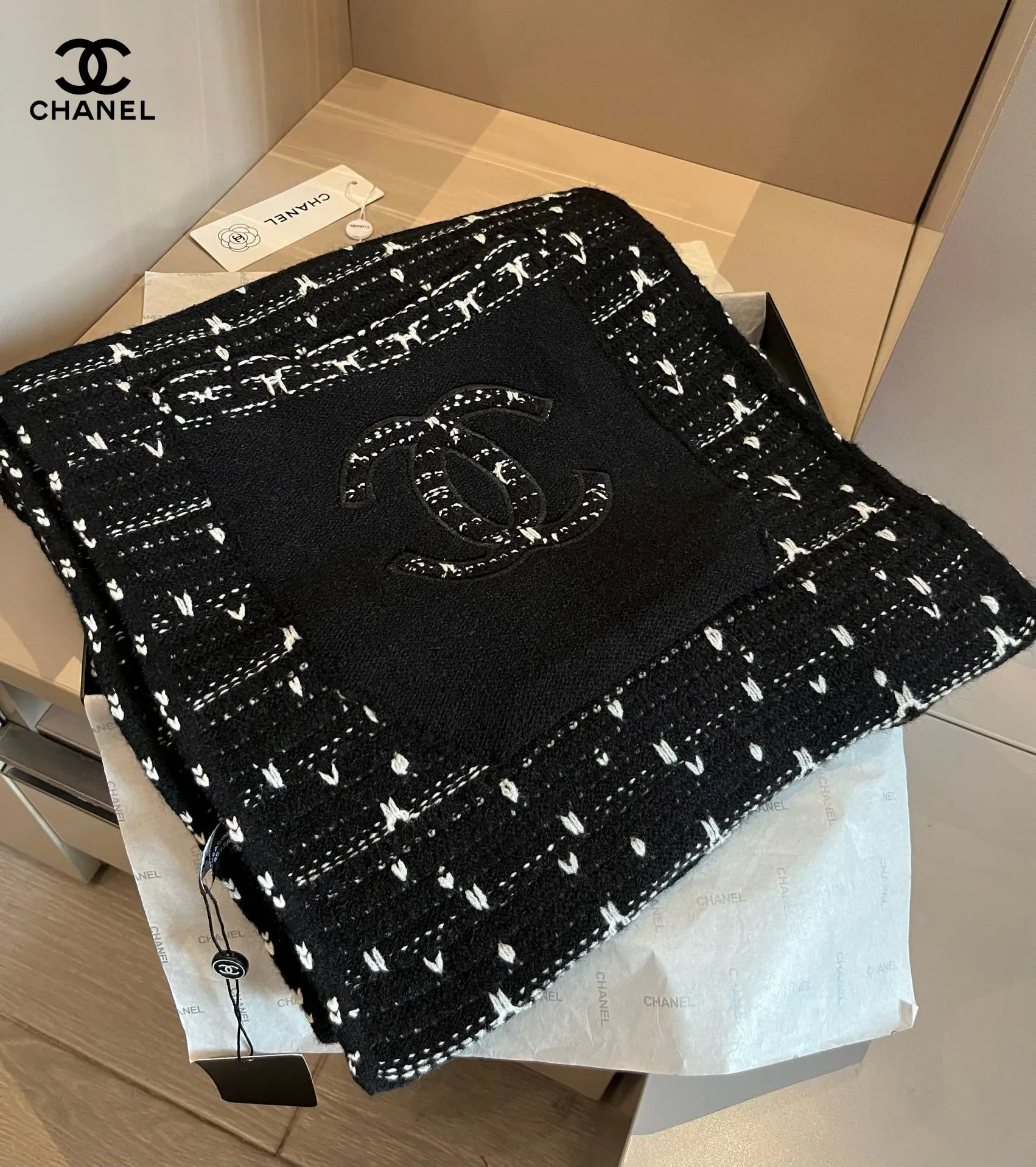【2026】【CHANEL  シャネル 】スカーフ30*180CM  241209