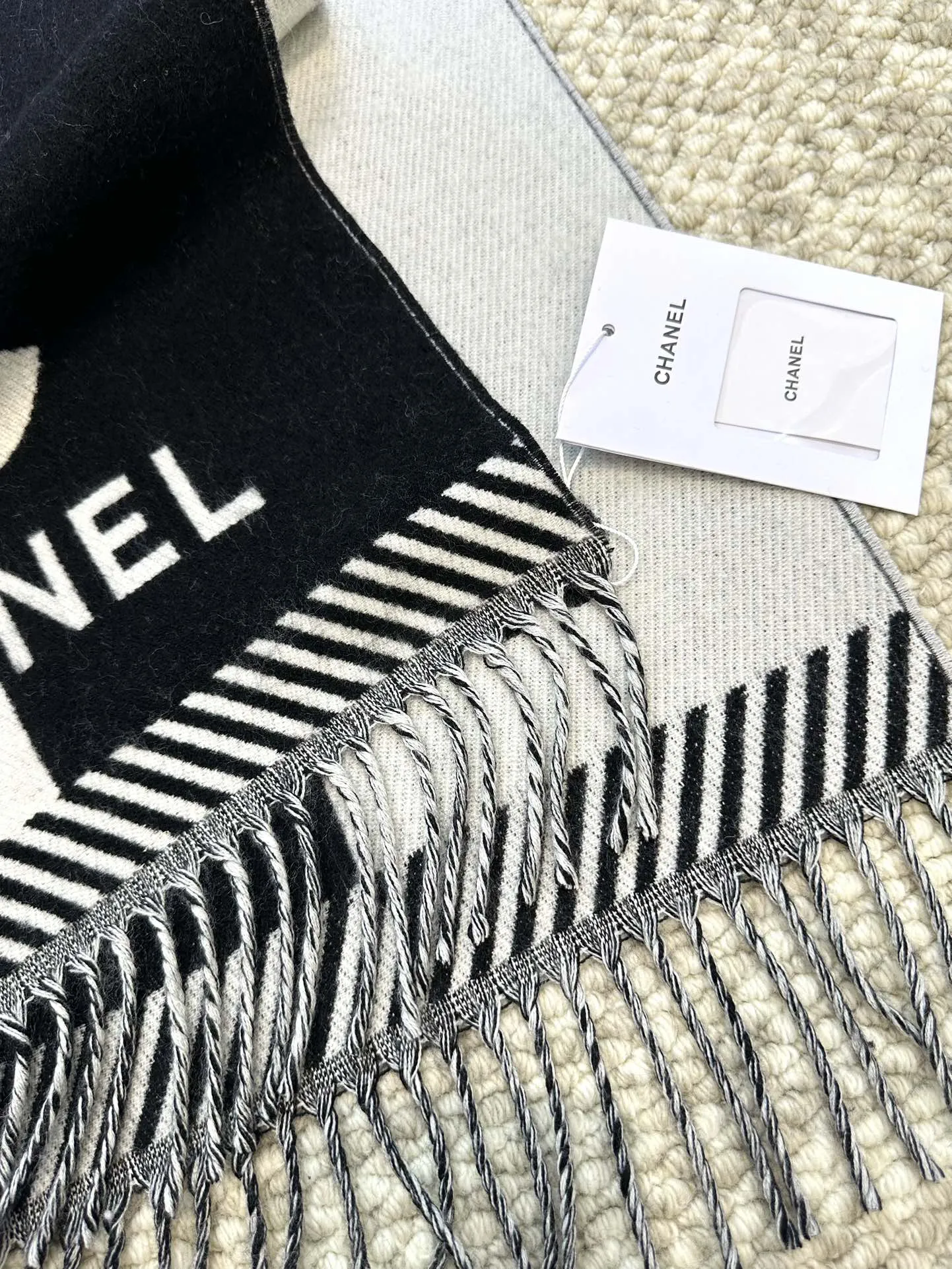 【2026】【CHANEL  シャネル 】スカーフ184*34CM  241209