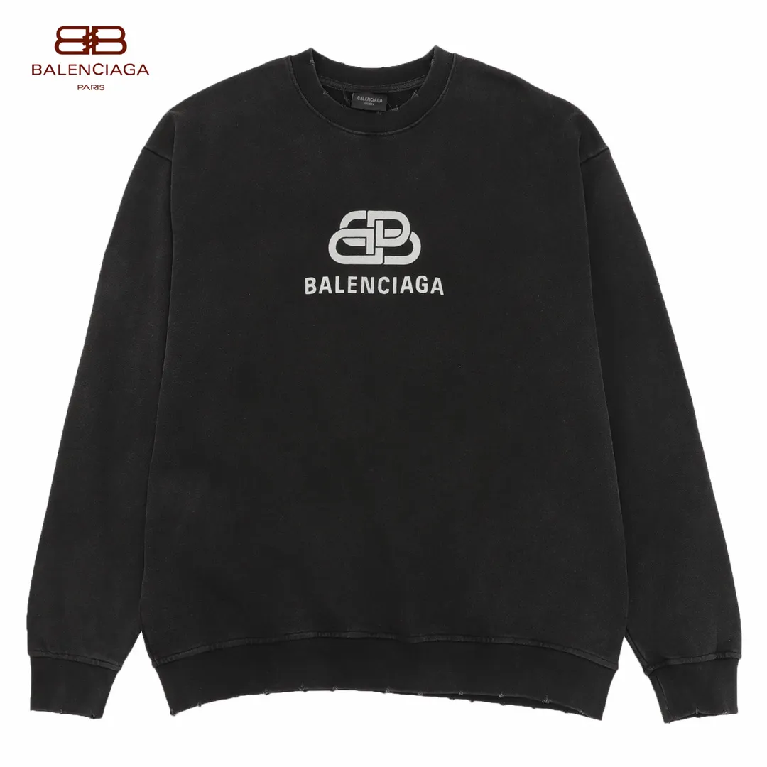 【2026】【BALENCIAGA 公式旗艦店】バレンシアガ 丸首の衛衣 スウェット ご好評に付き再入荷！241120