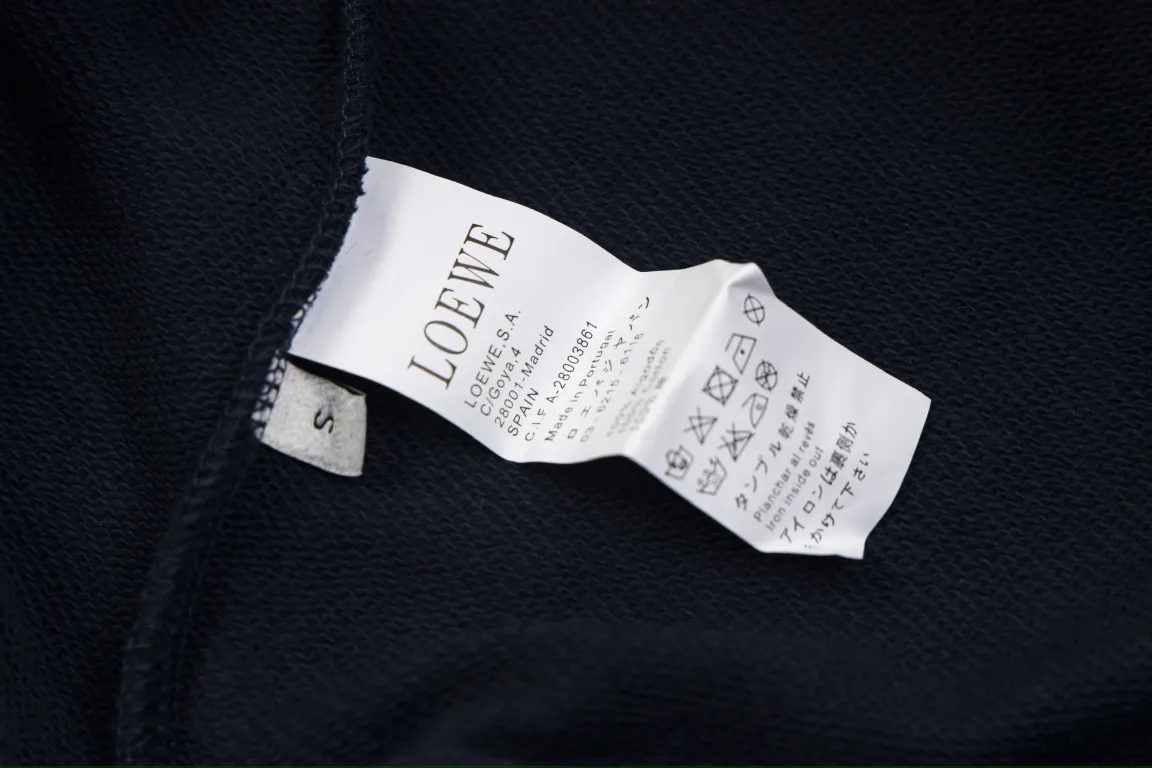【2026】【LOEWE 公式旗艦店】ロエベ 丸首の衛衣 スウェット ご好評に付き再入荷！241115