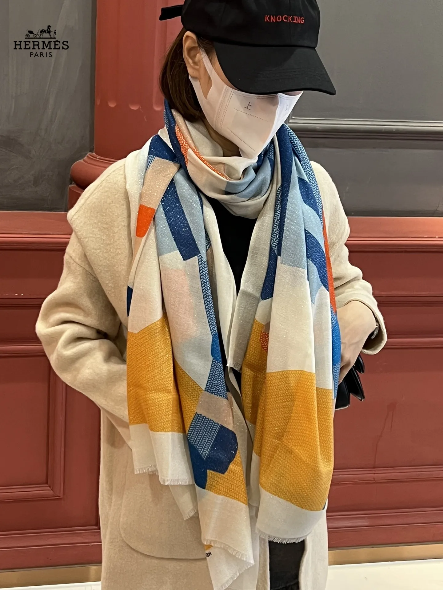 【2026】【HERMES エルメス 】スカーフ   100*200CM  241109