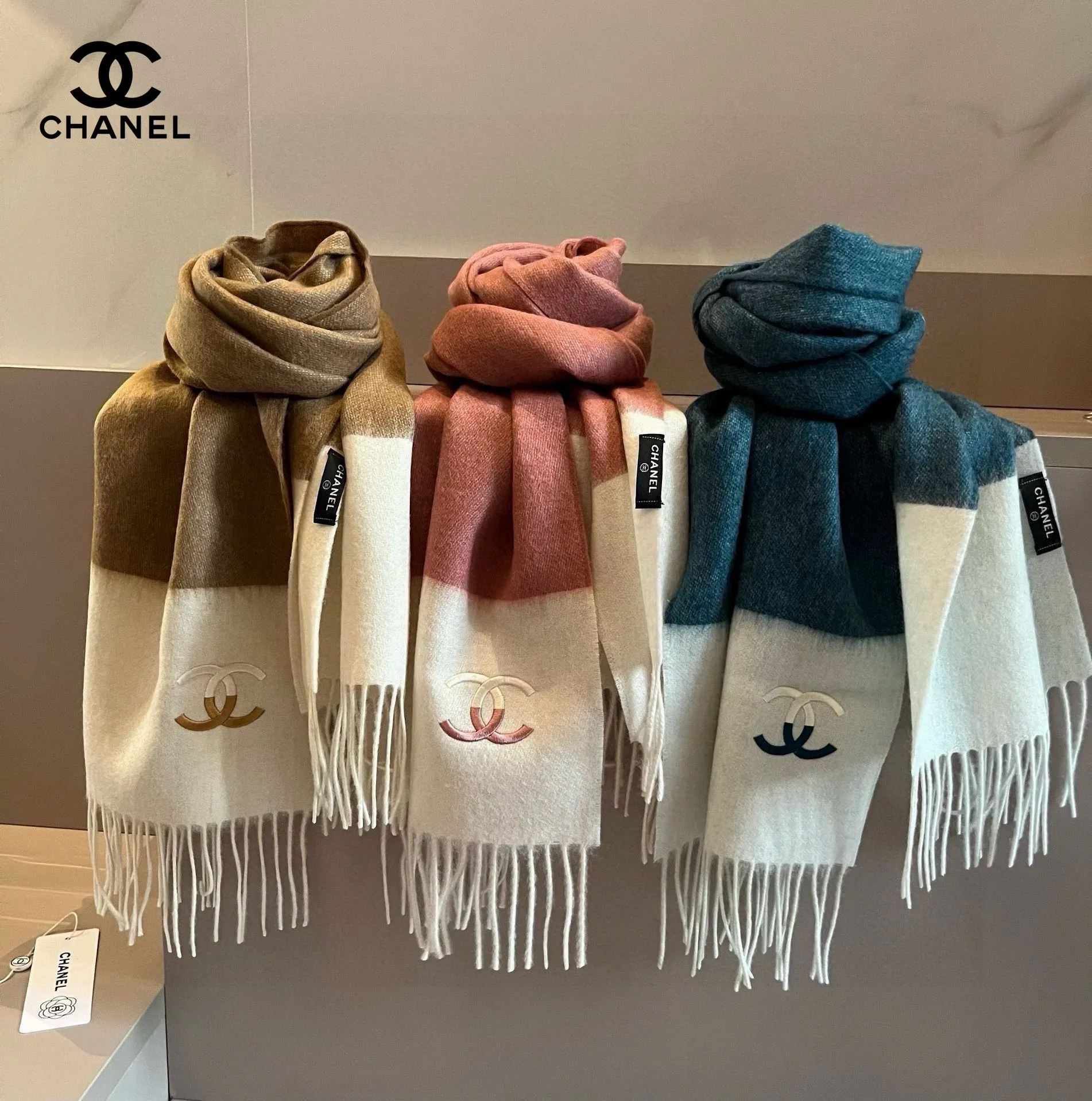 【2026】【CHANEL  シャネル 】スカーフ60*190CM 241107